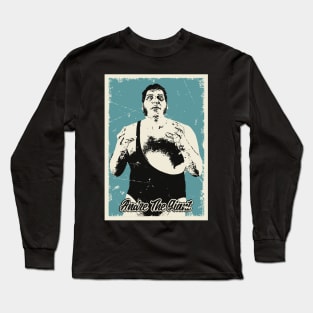 Vintage Andre The Giant Long Sleeve T-Shirt